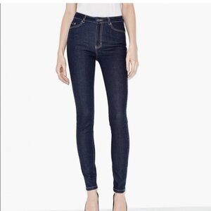 The Kooples Franky Jeans Dark Blue Denim- Size 24 NWT